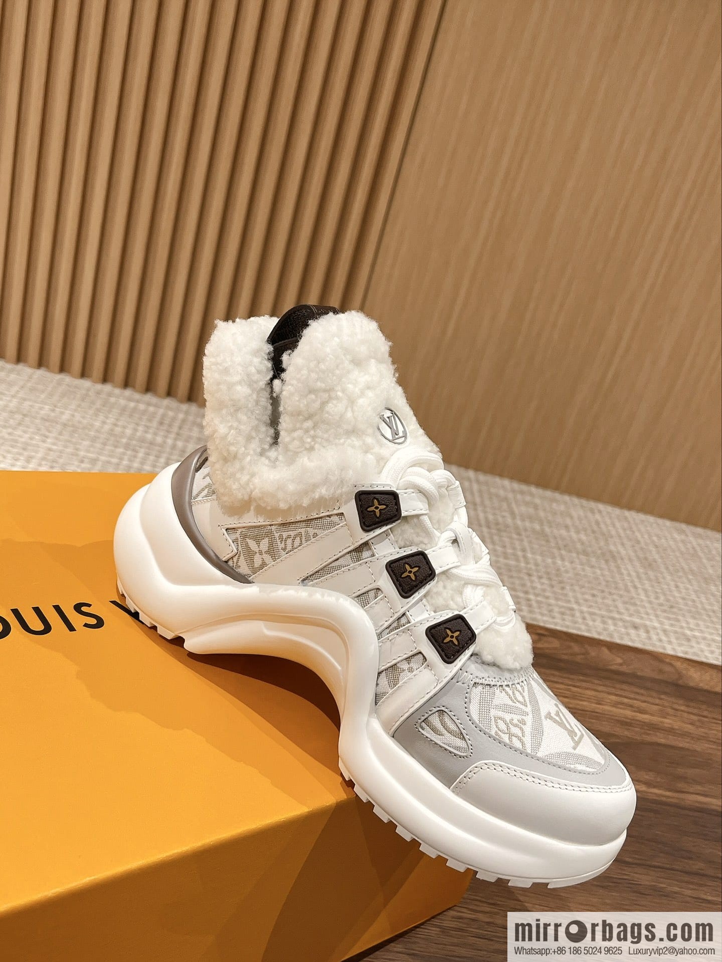 LV/Louis Vuitton donkey brand official website leisure sports dad shoes