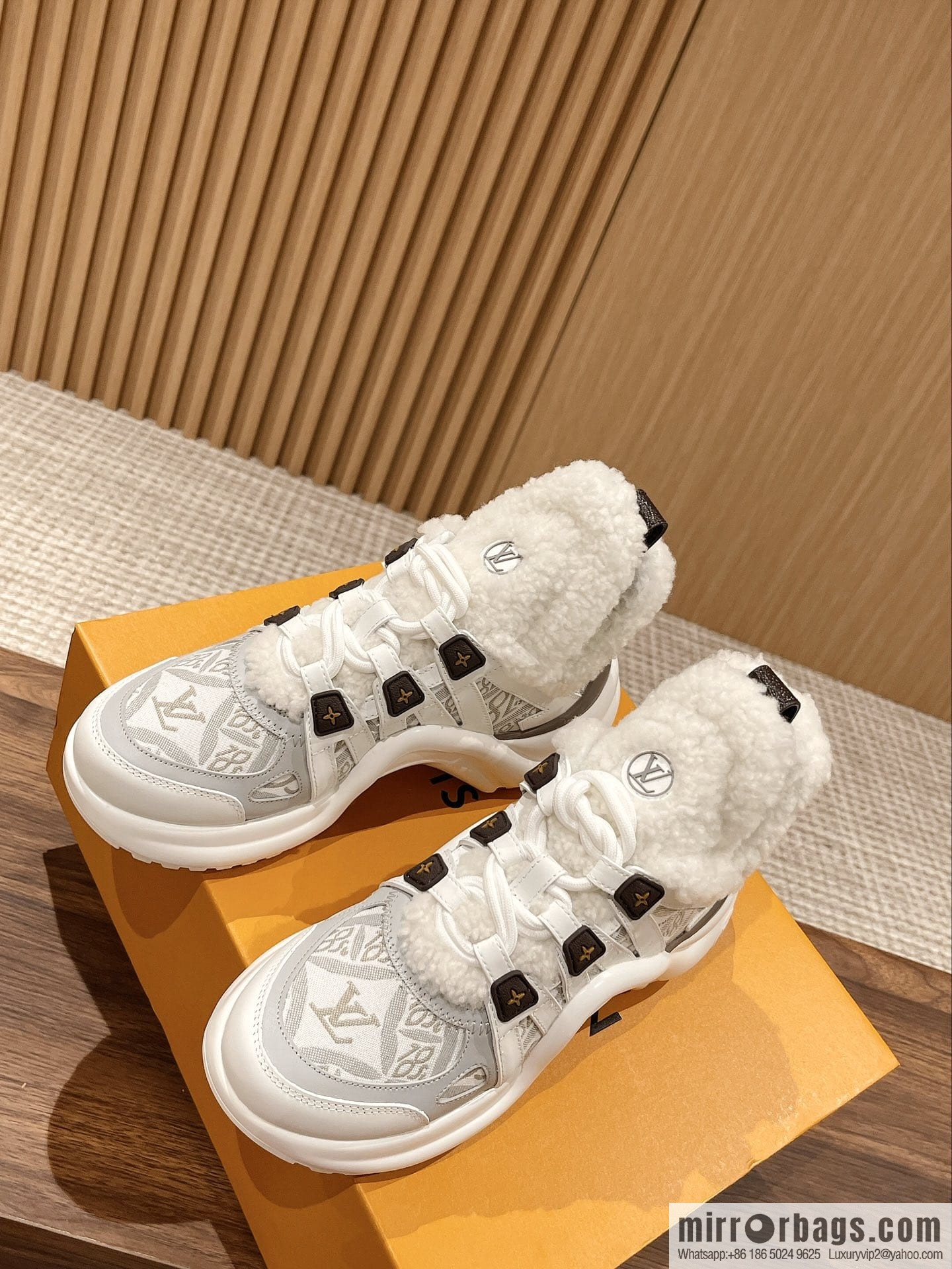 LV/Louis Vuitton donkey brand official website leisure sports dad shoes
