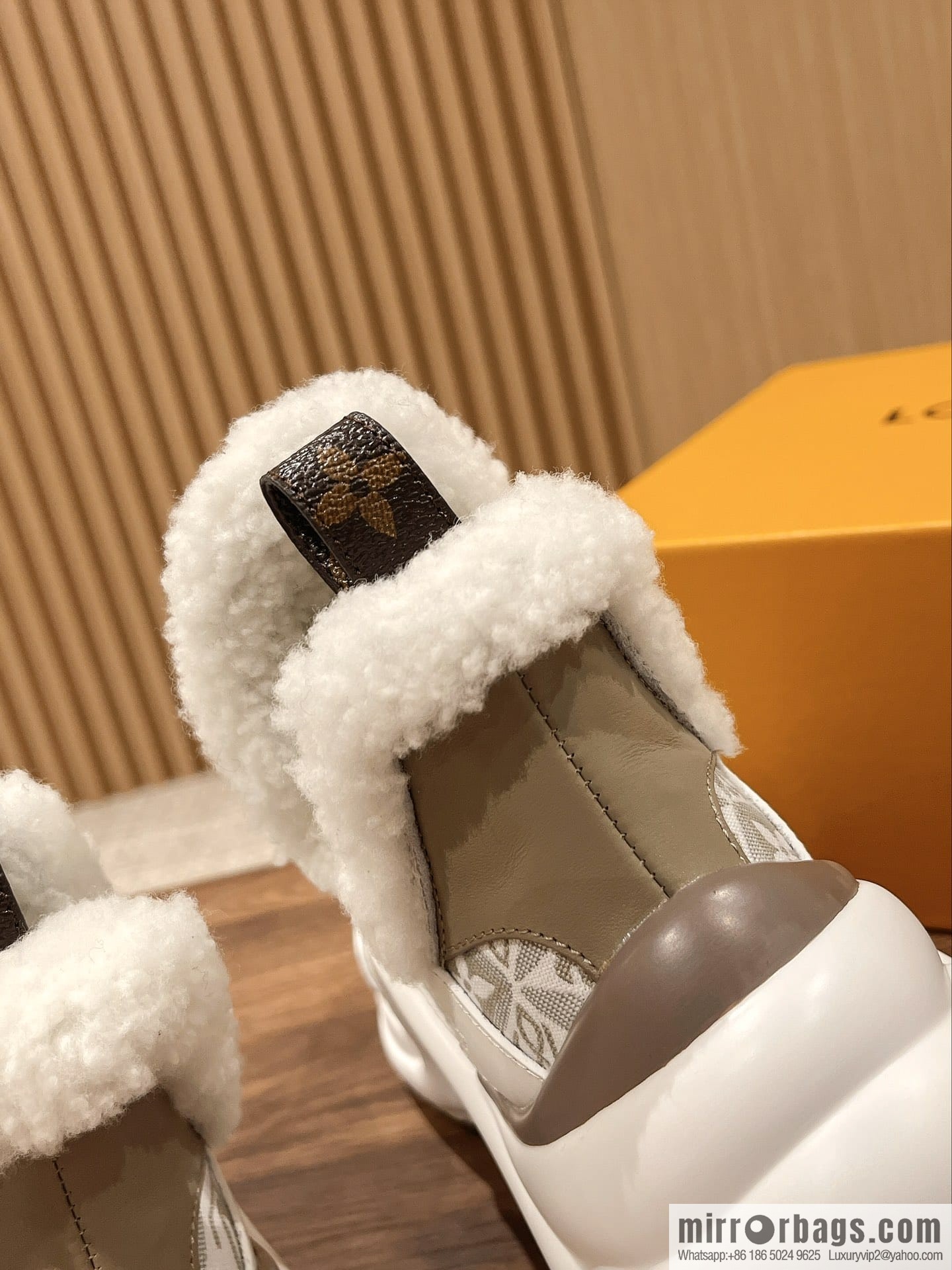 LV/Louis Vuitton donkey brand official website leisure sports dad shoes