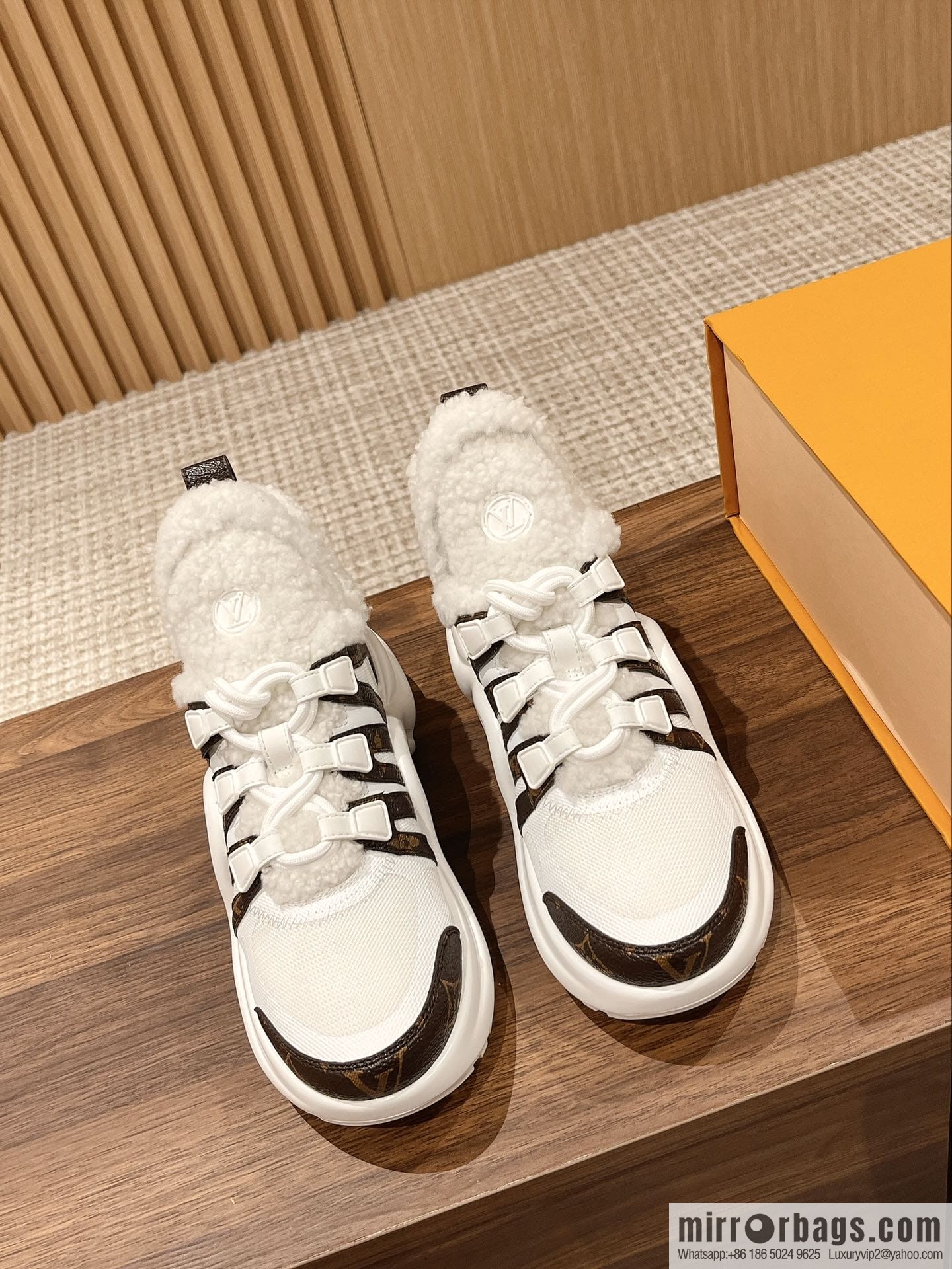 LV/Louis Vuitton donkey brand official website leisure sports dad shoes