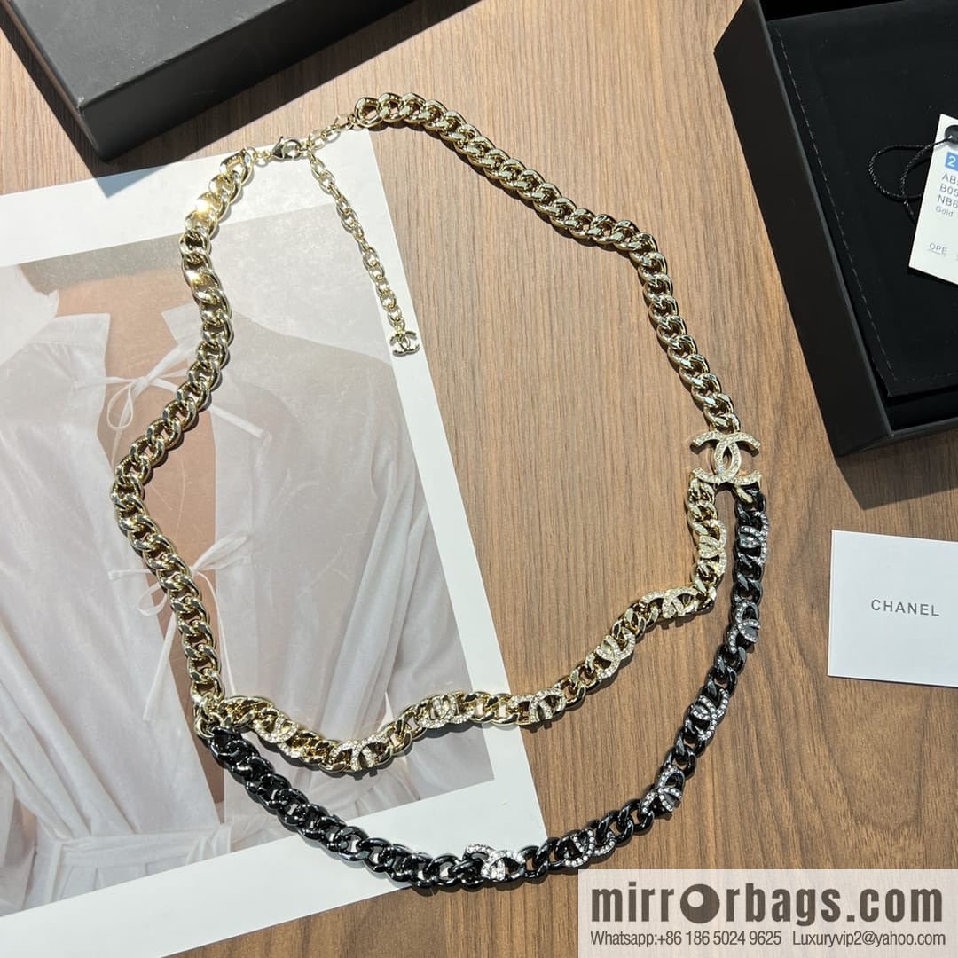 New ☑️ CHANEL Chanel double c waist belt necklace