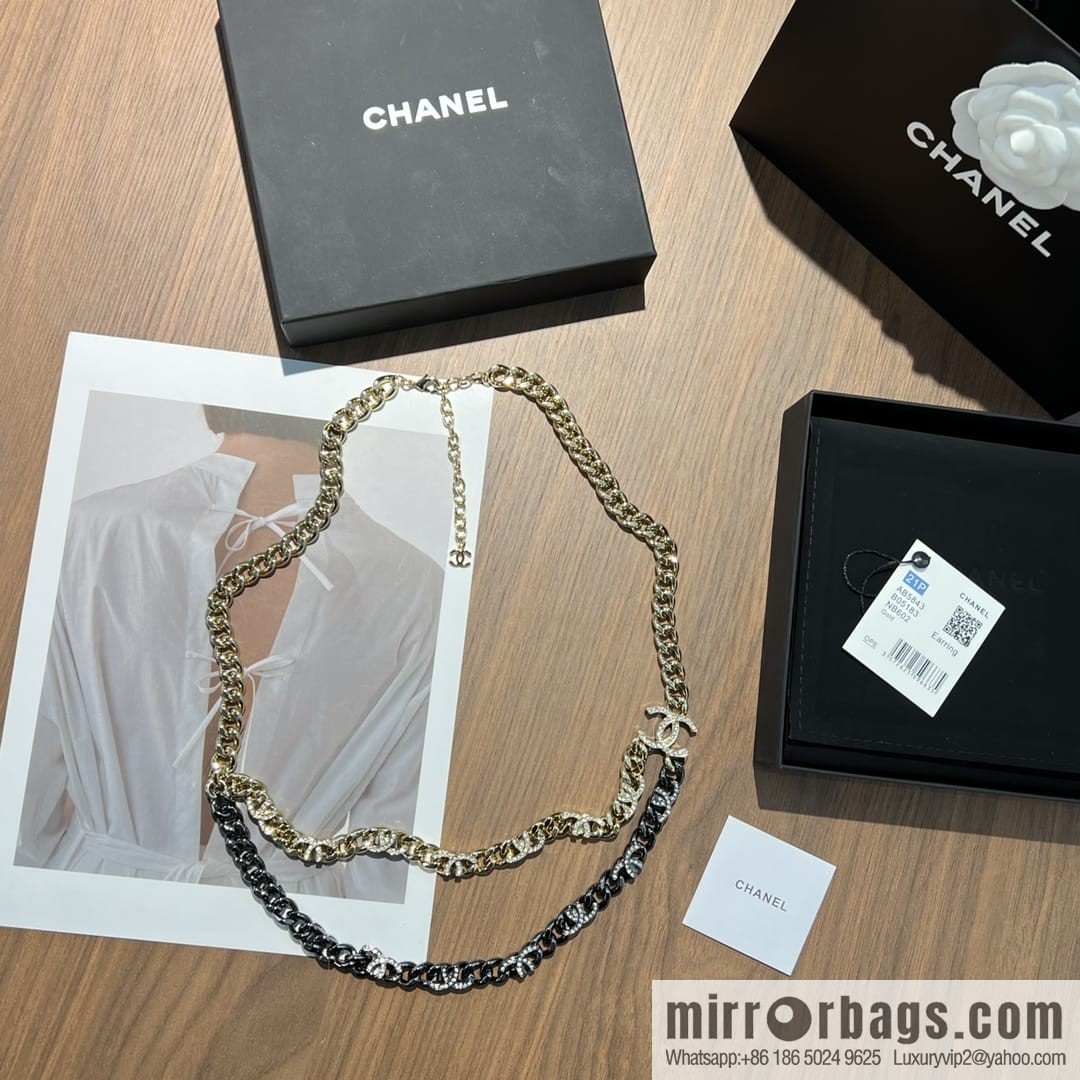 New ☑️ CHANEL Chanel double c waist belt necklace