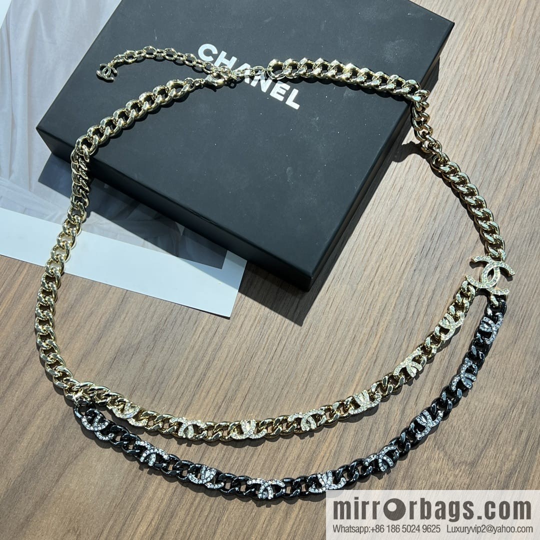New ☑️ CHANEL Chanel double c waist belt necklace