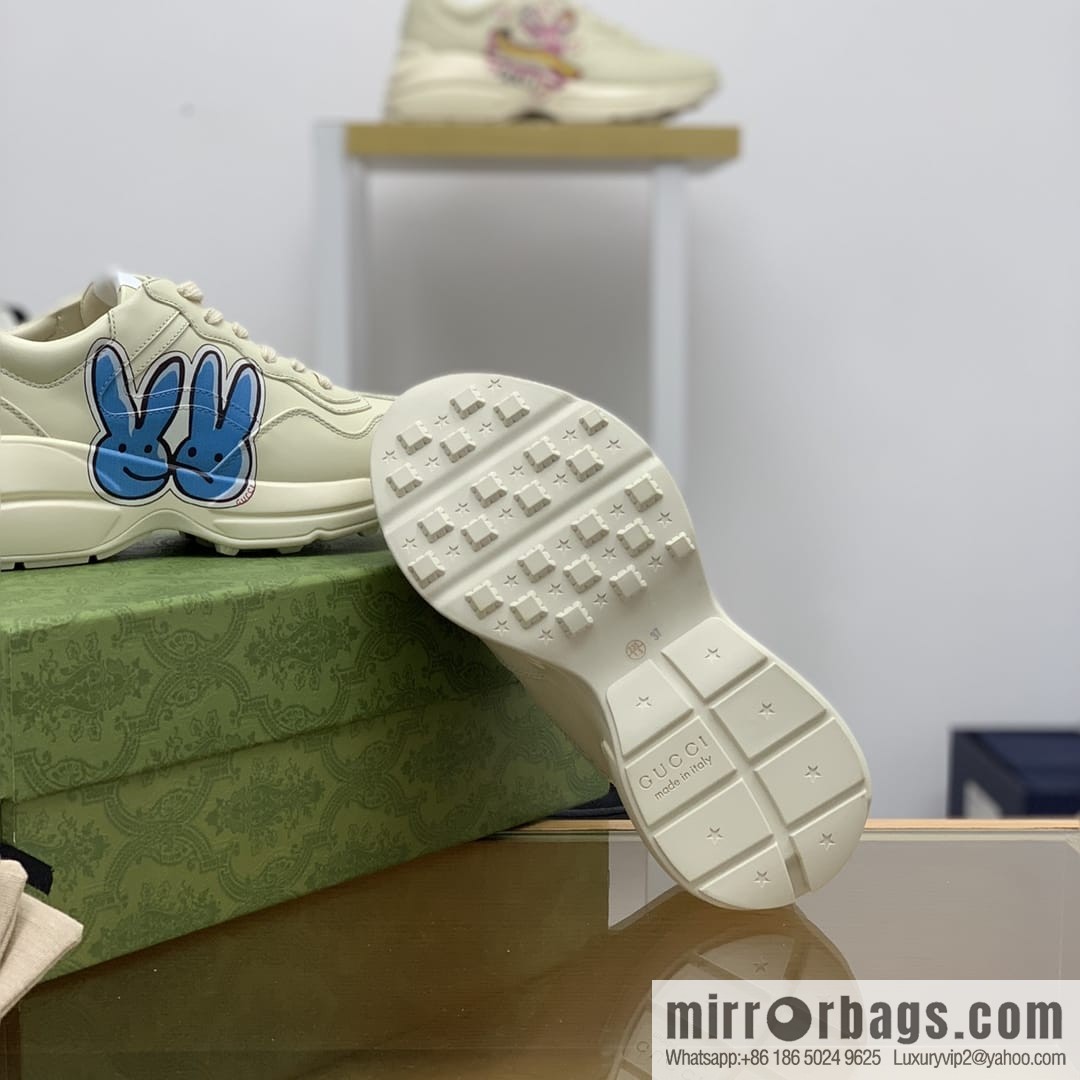 Gucci Gucci [New G Home High Version] Unisex Vintage sneakers