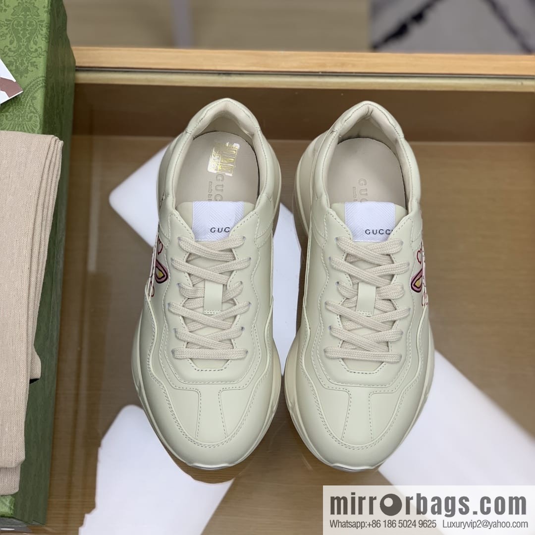 Gucci Gucci [New G Home High Version] Unisex Vintage sneakers
