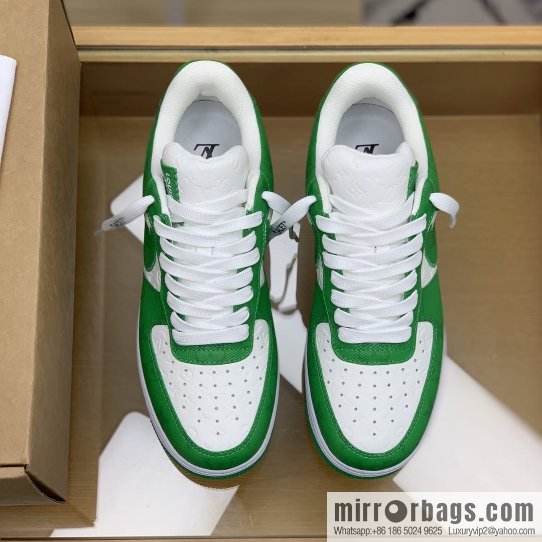 Louis Vuitton Monogram patchwork His & Hers sneakers