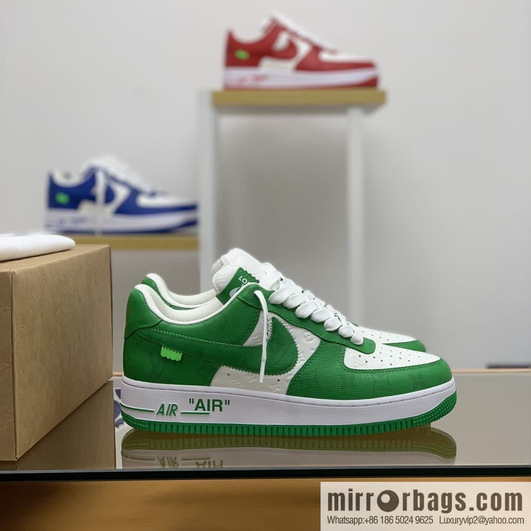 Louis Vuitton Monogram patchwork His & Hers sneakers