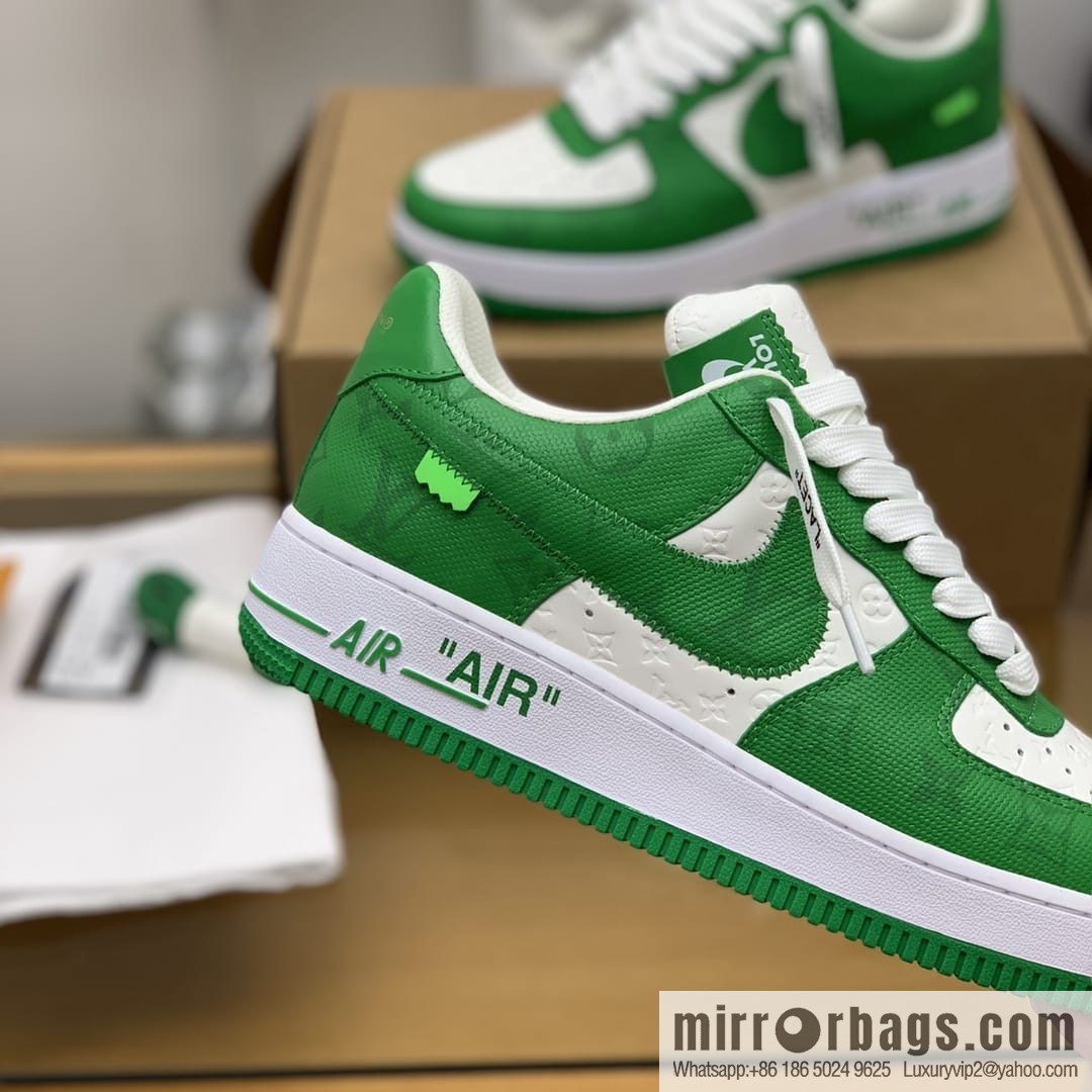 Louis Vuitton Monogram patchwork His & Hers sneakers