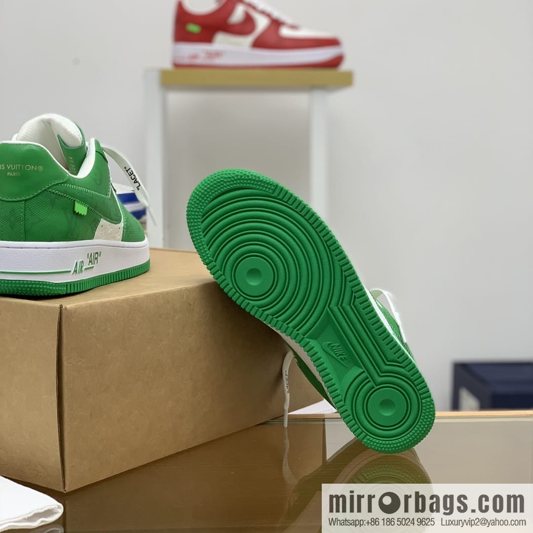 Louis Vuitton Monogram patchwork His & Hers sneakers