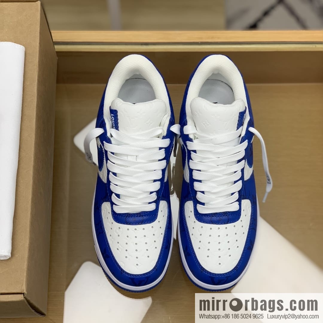Louis Vuitton Monogram patchwork His & Hers sneakers