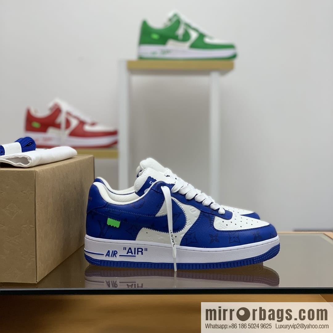 Louis Vuitton Monogram patchwork His & Hers sneakers