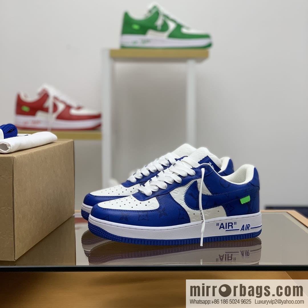 Louis Vuitton Monogram patchwork His & Hers sneakers