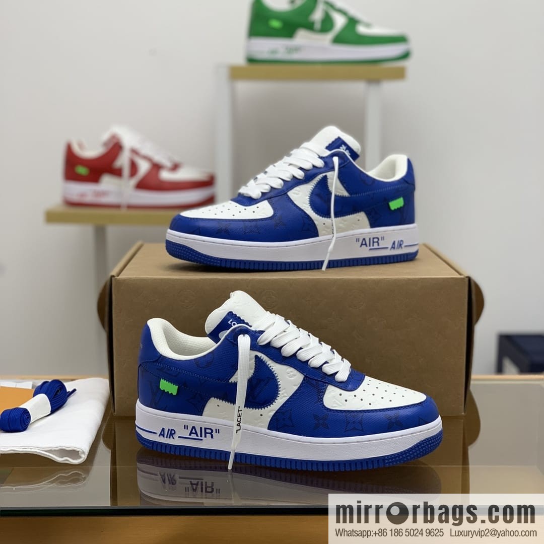 Louis Vuitton Monogram patchwork His & Hers sneakers