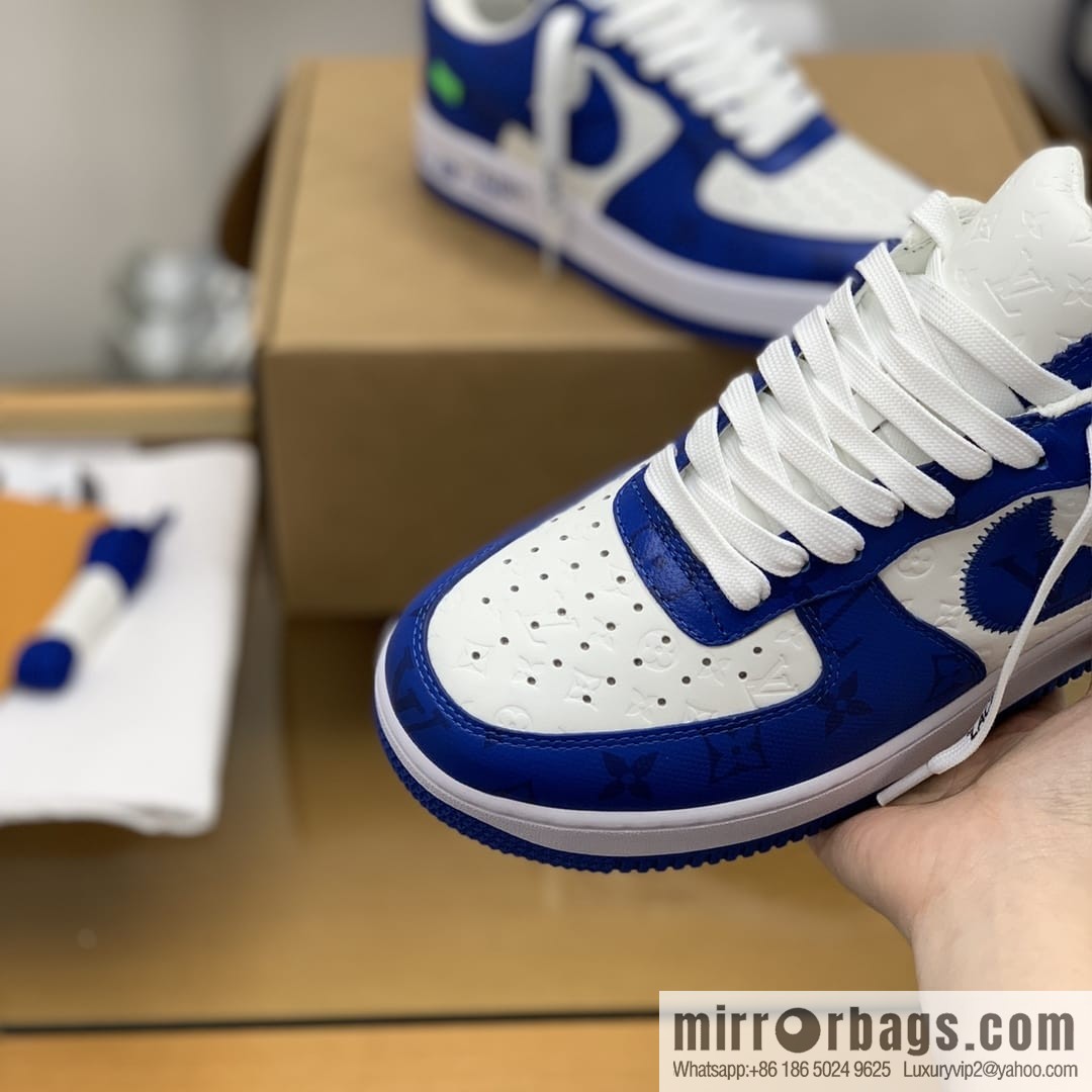 Louis Vuitton Monogram patchwork His & Hers sneakers