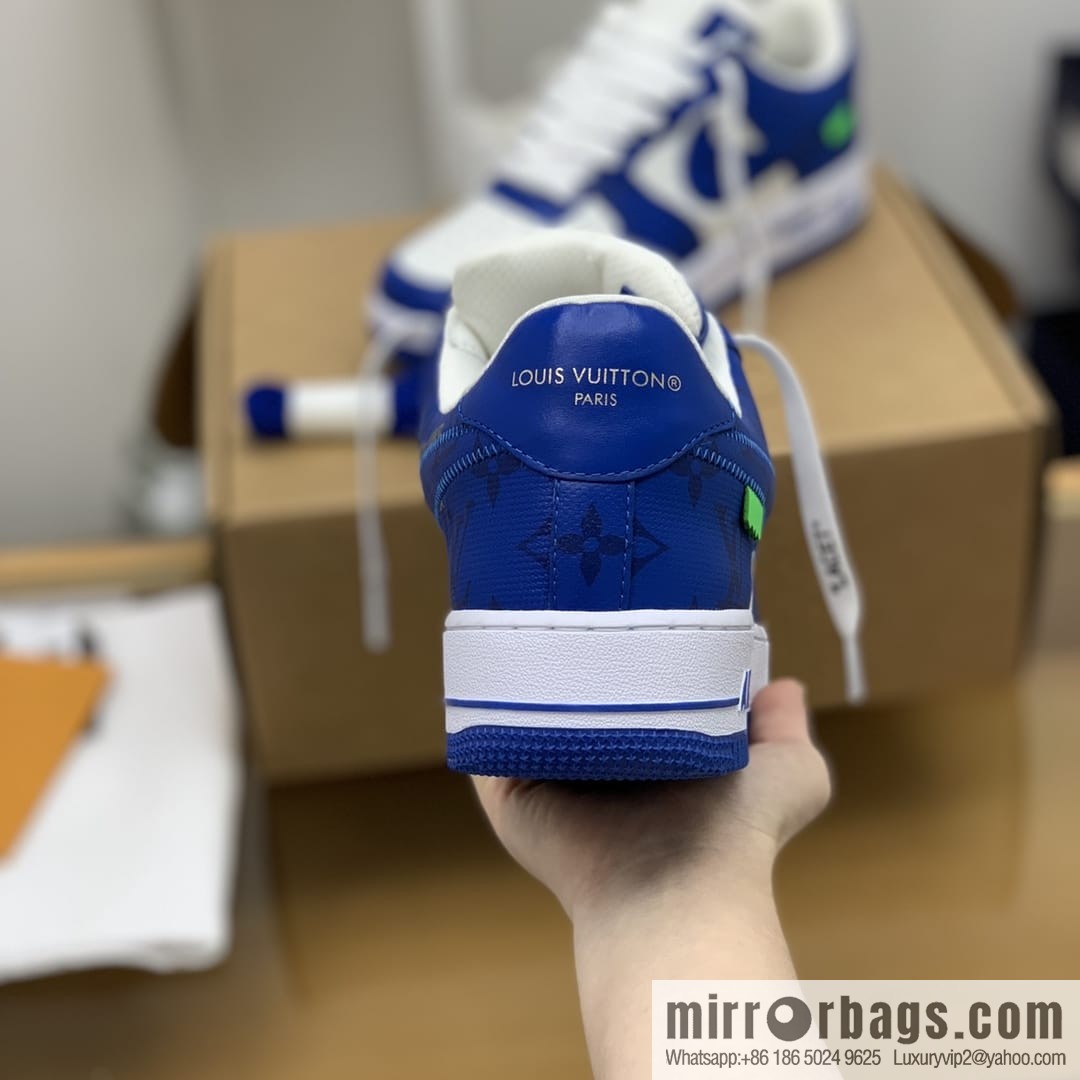 Louis Vuitton Monogram patchwork His & Hers sneakers
