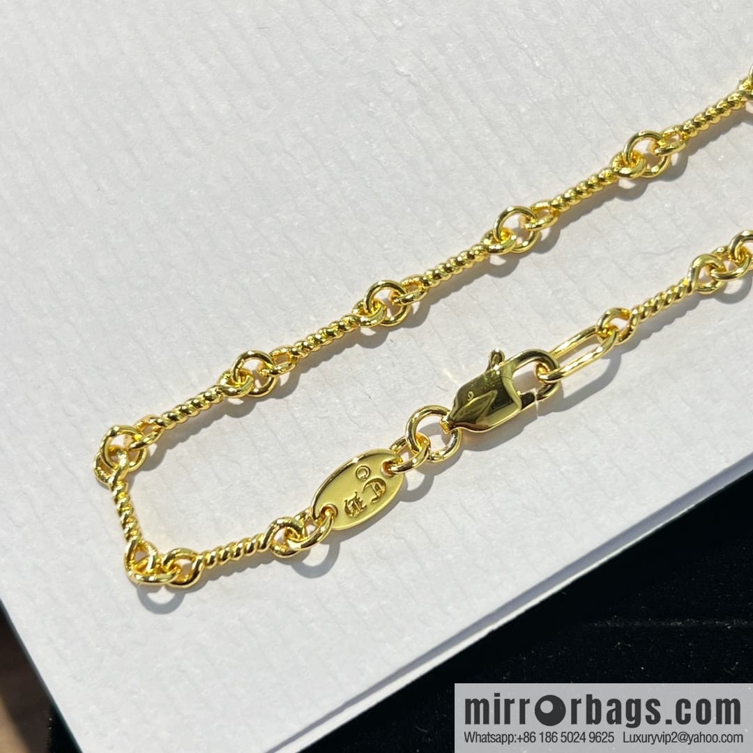 Classic hit, Croxin gold cross emerald necklace