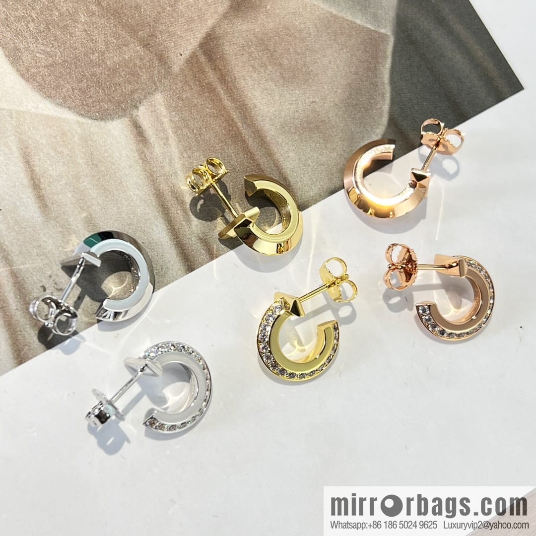 New ☑️ Tiffany & Co. Tiffany & Co. T1 round earrings