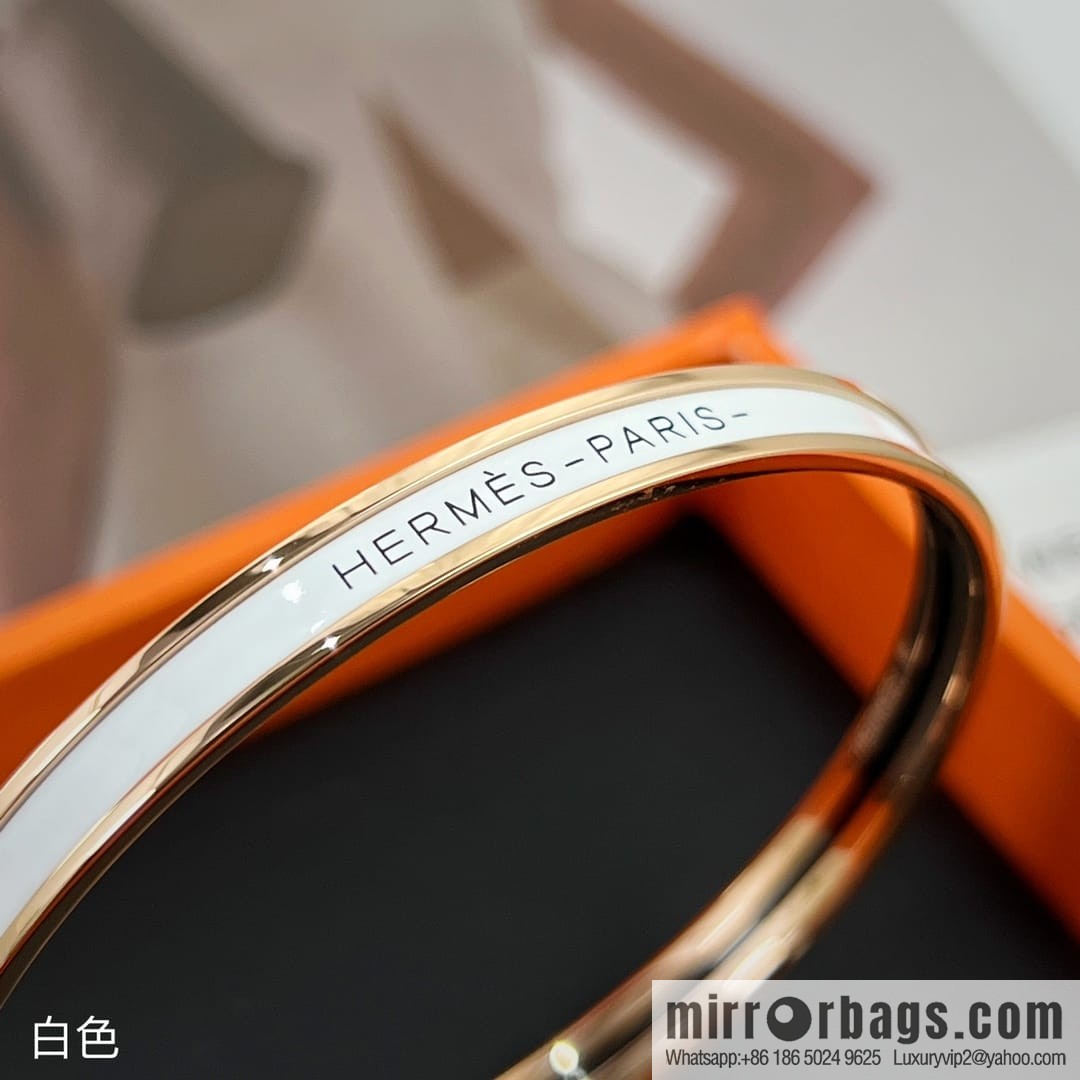 HERMES Hermès UNI BANGLE round ring bracelet bracelet