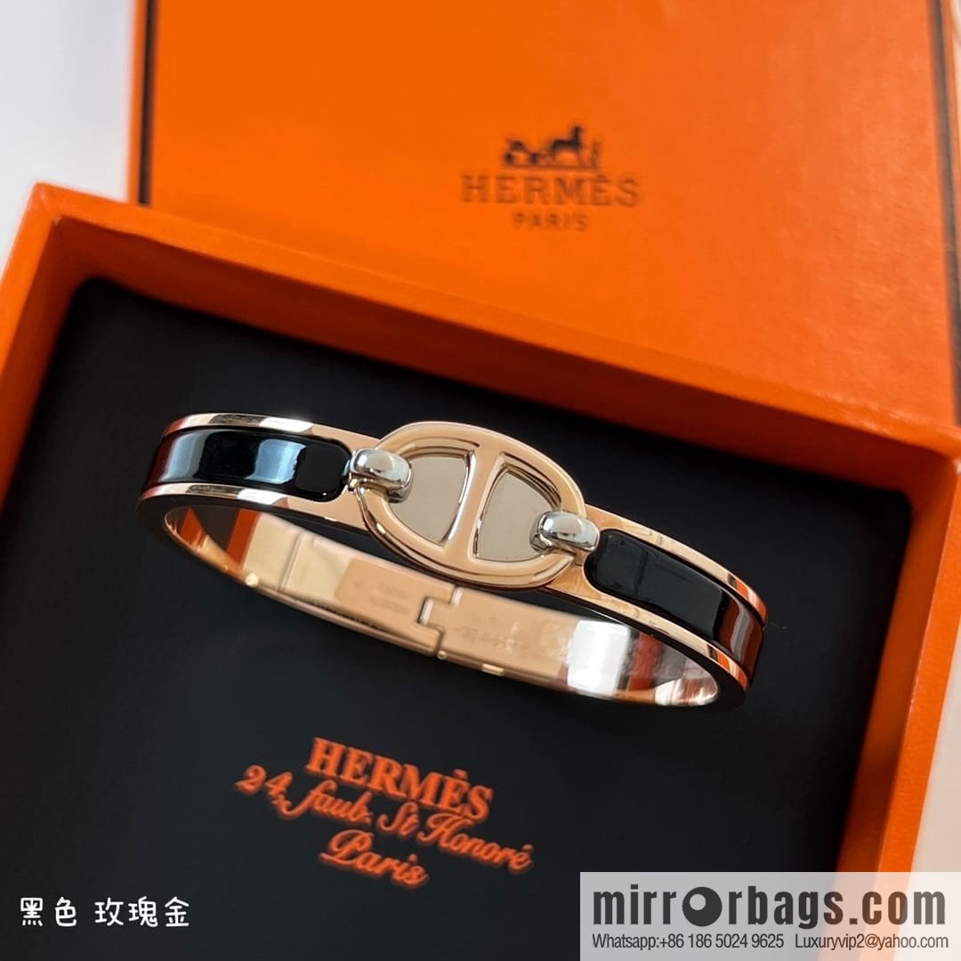 HERMES MINI CLIC CHAINE D'ANCRE BRACELET Pig Nose Bracelet Bracelet
