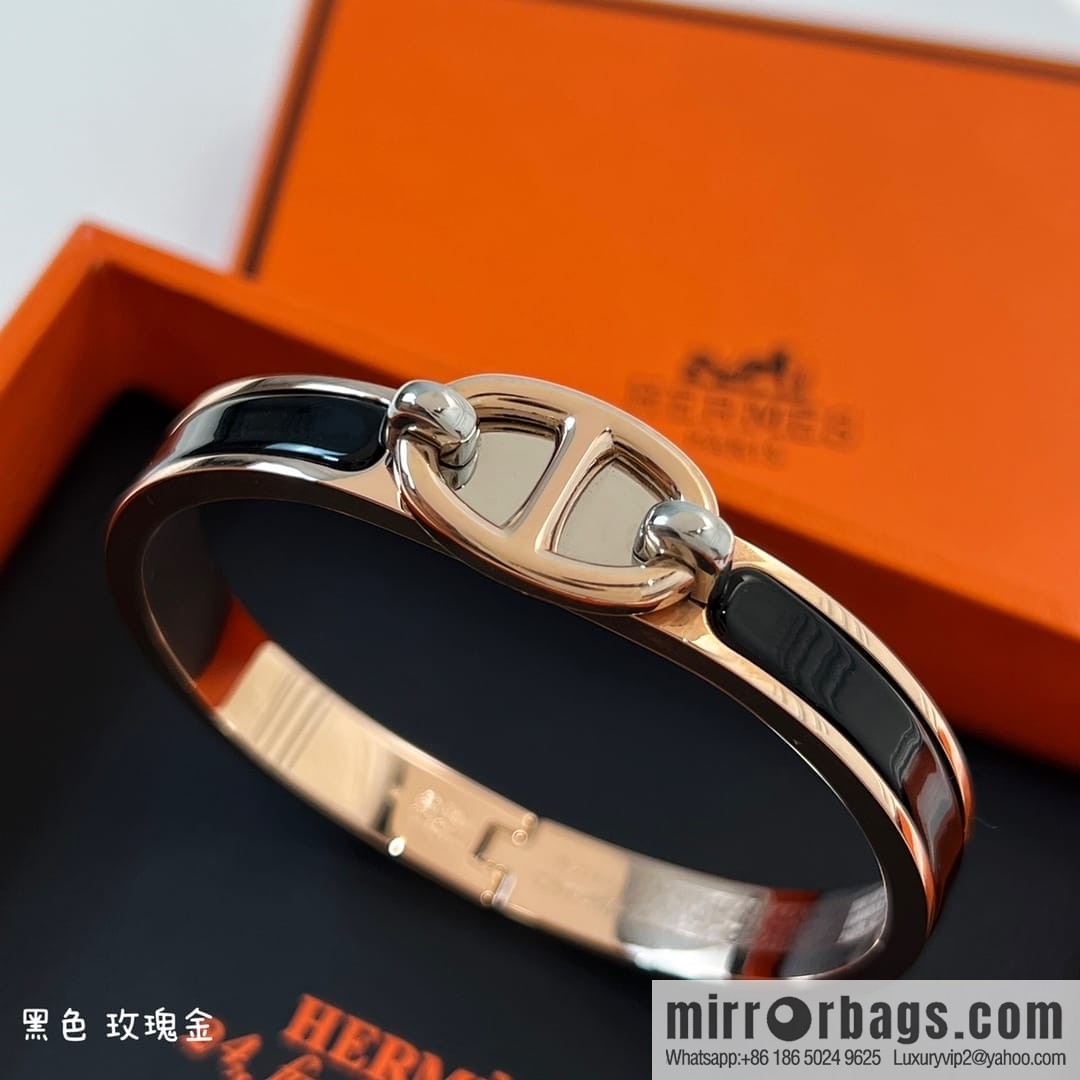 HERMES MINI CLIC CHAINE D'ANCRE BRACELET Pig Nose Bracelet Bracelet