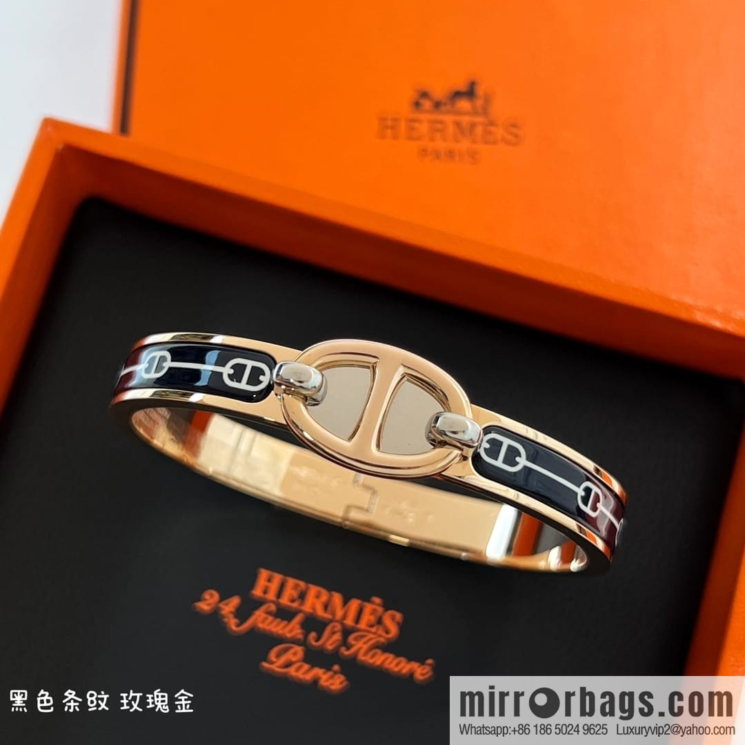 HERMES MINI CLIC CHAINE D'ANCRE BRACELET Pig Nose Bracelet Bracelet