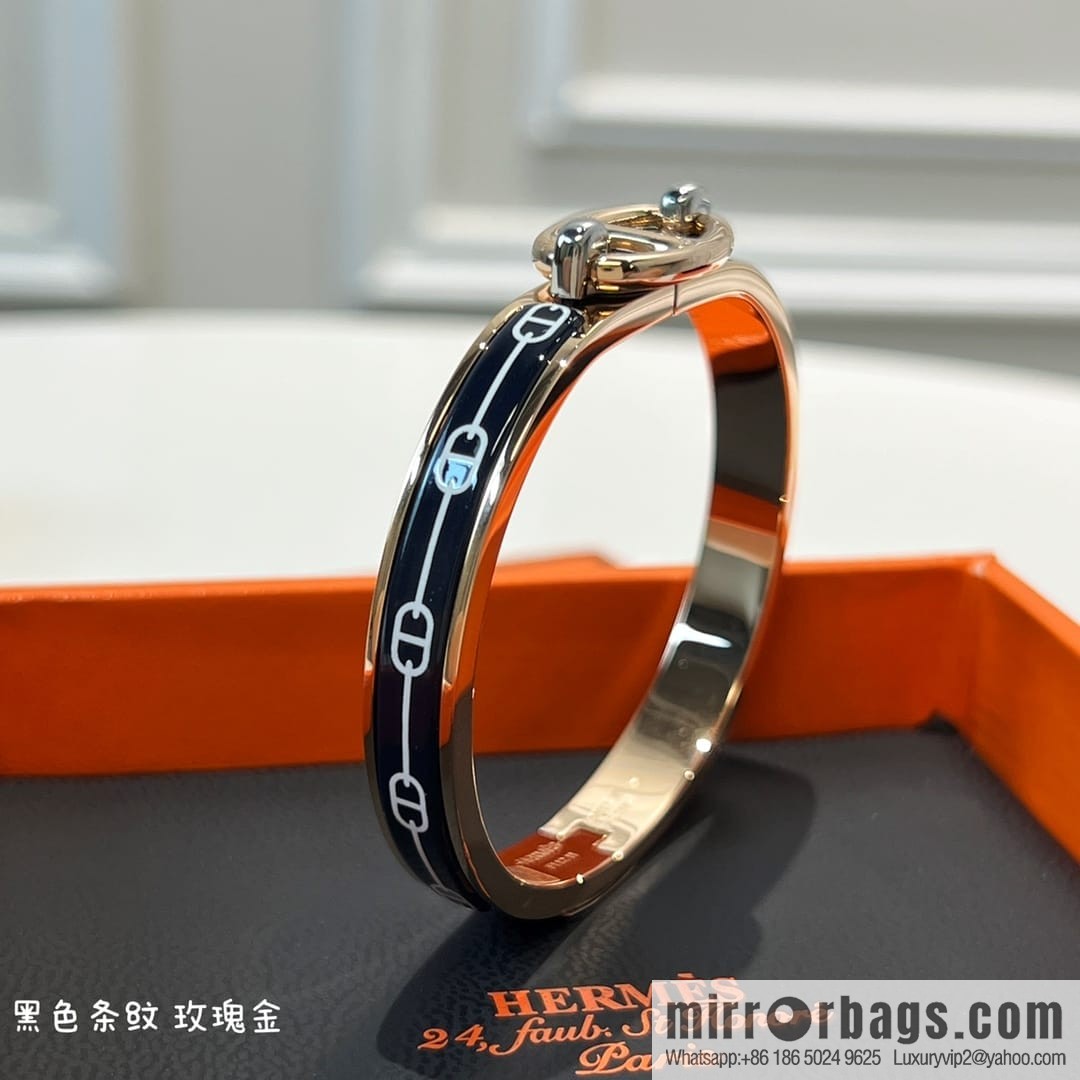 HERMES MINI CLIC CHAINE D'ANCRE BRACELET Pig Nose Bracelet Bracelet