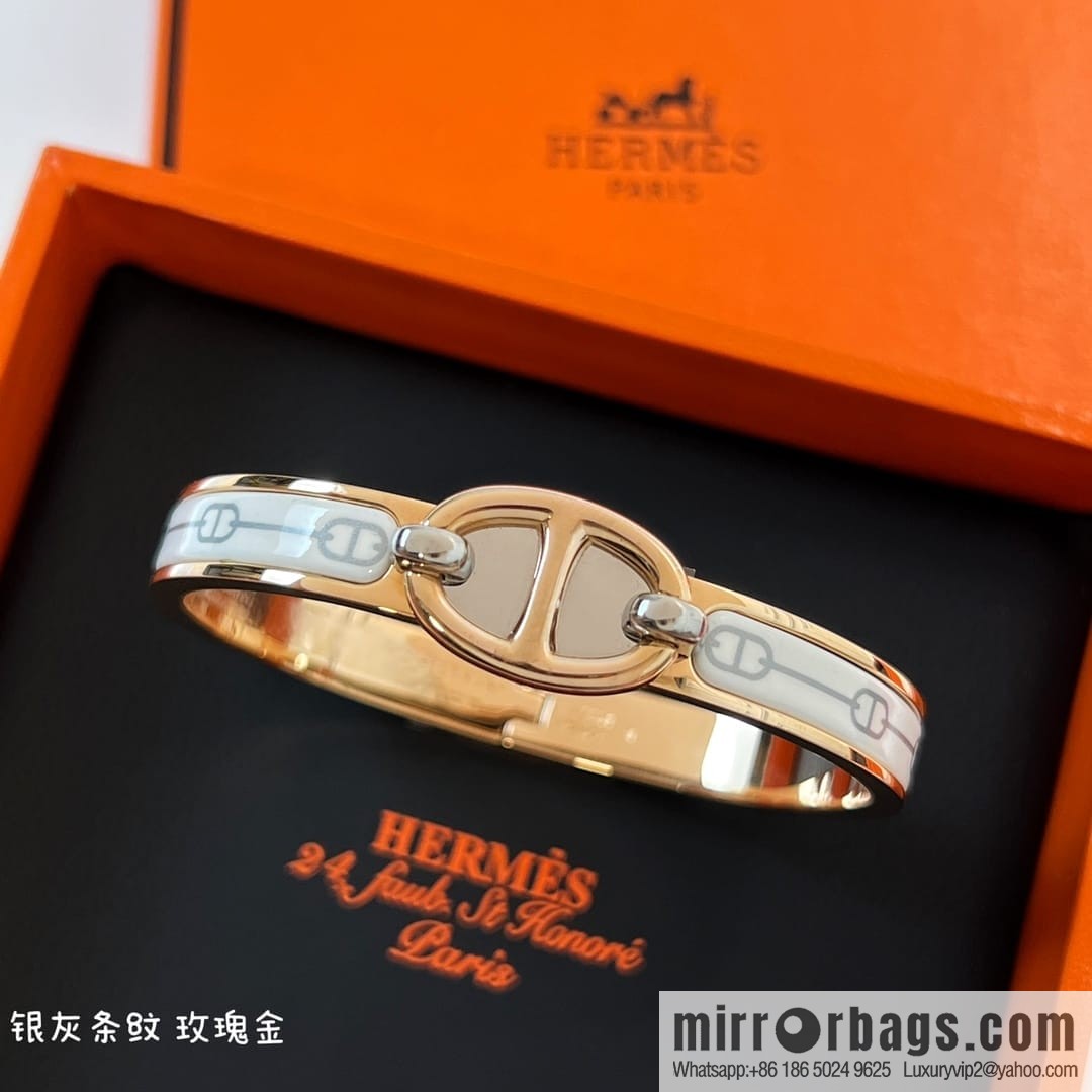 HERMES MINI CLIC CHAINE D'ANCRE BRACELET Pig Nose Bracelet Bracelet