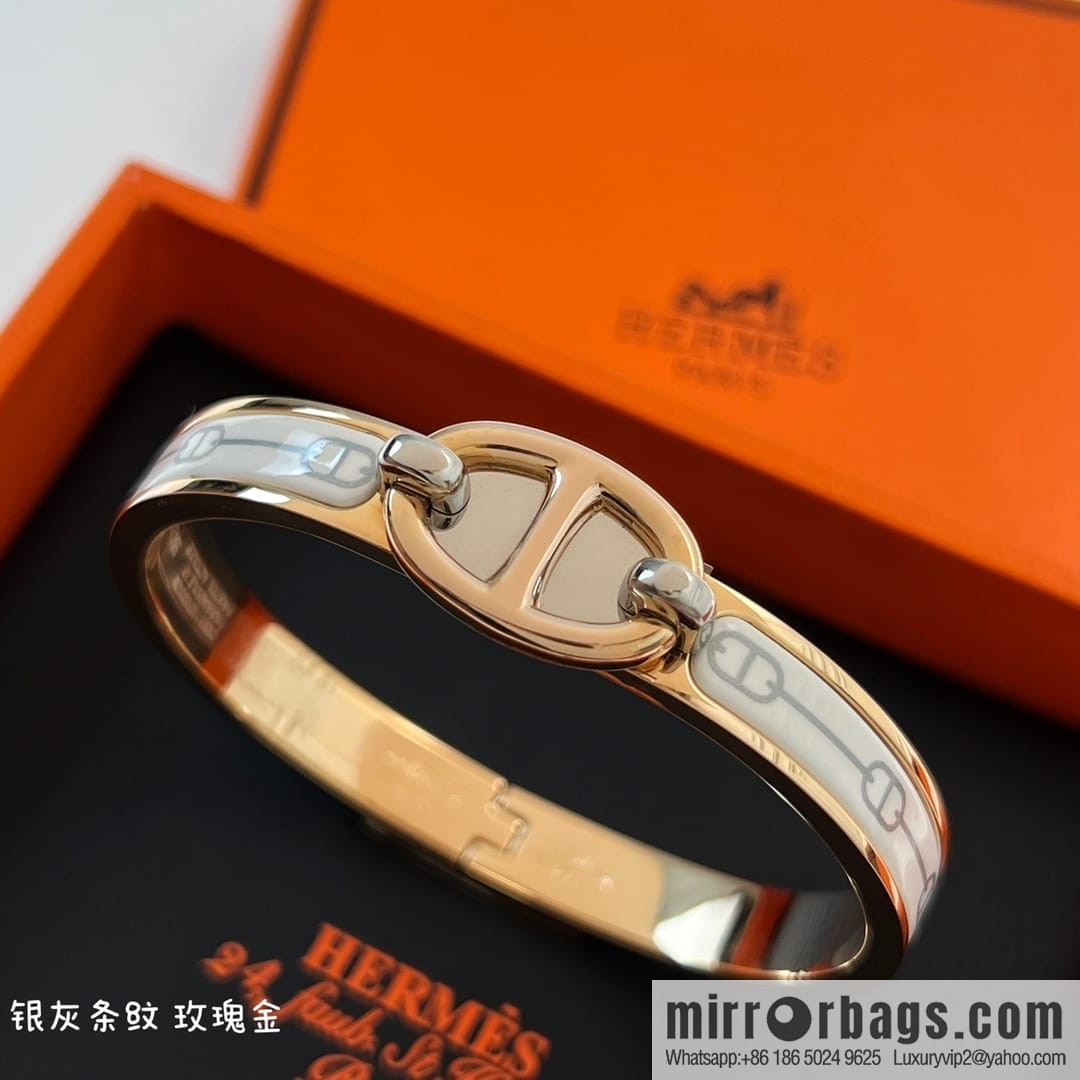 HERMES MINI CLIC CHAINE D'ANCRE BRACELET Pig Nose Bracelet Bracelet