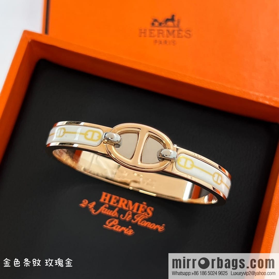 HERMES MINI CLIC CHAINE D'ANCRE BRACELET Pig Nose Bracelet Bracelet