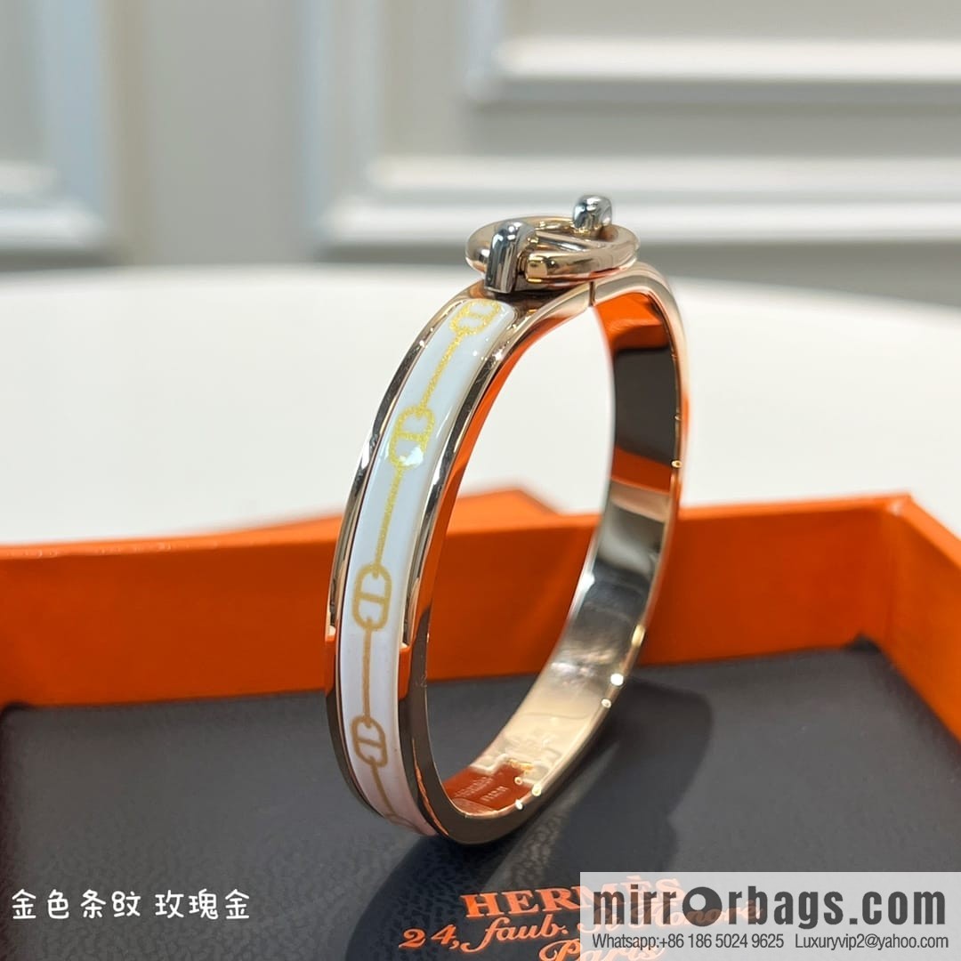 HERMES MINI CLIC CHAINE D'ANCRE BRACELET Pig Nose Bracelet Bracelet