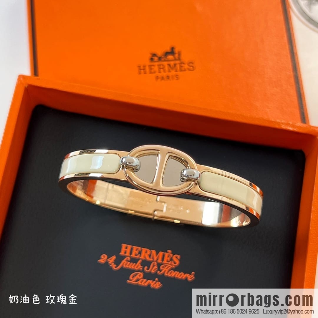 HERMES MINI CLIC CHAINE D'ANCRE BRACELET Pig Nose Bracelet Bracelet