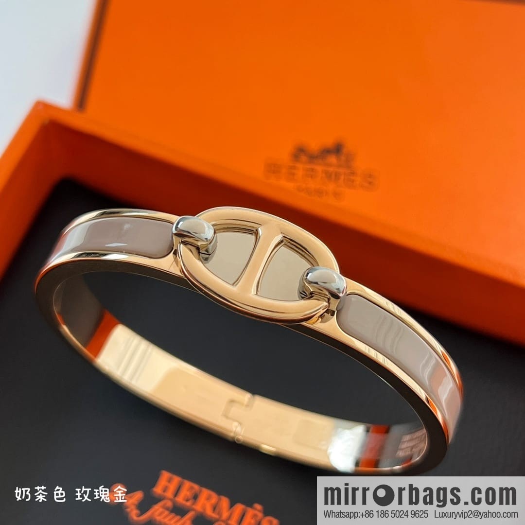 HERMES MINI CLIC CHAINE D'ANCRE BRACELET Pig Nose Bracelet Bracelet