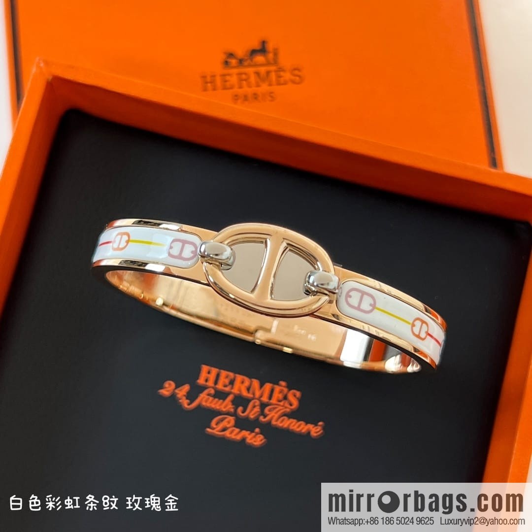 HERMES MINI CLIC CHAINE D'ANCRE BRACELET Pig Nose Bracelet Bracelet