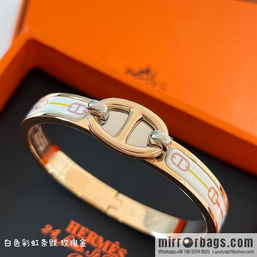 HERMES MINI CLIC CHAINE D'ANCRE BRACELET Pig Nose Bracelet Bracelet