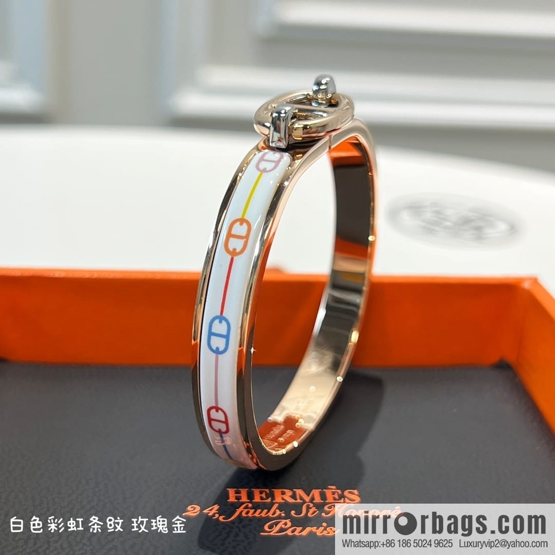 HERMES MINI CLIC CHAINE D'ANCRE BRACELET Pig Nose Bracelet Bracelet