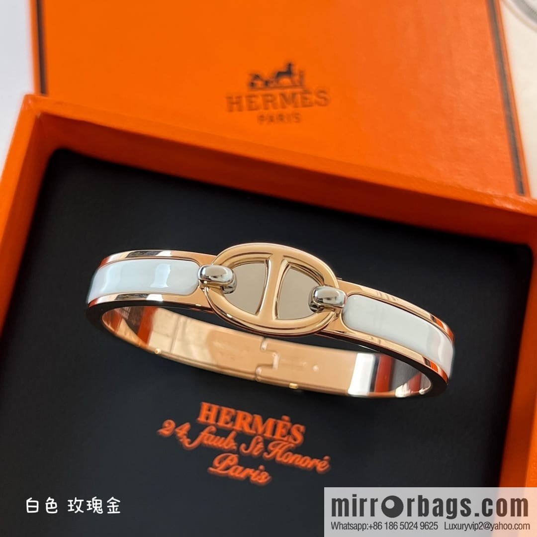 HERMES MINI CLIC CHAINE D'ANCRE BRACELET Pig Nose Bracelet Bracelet