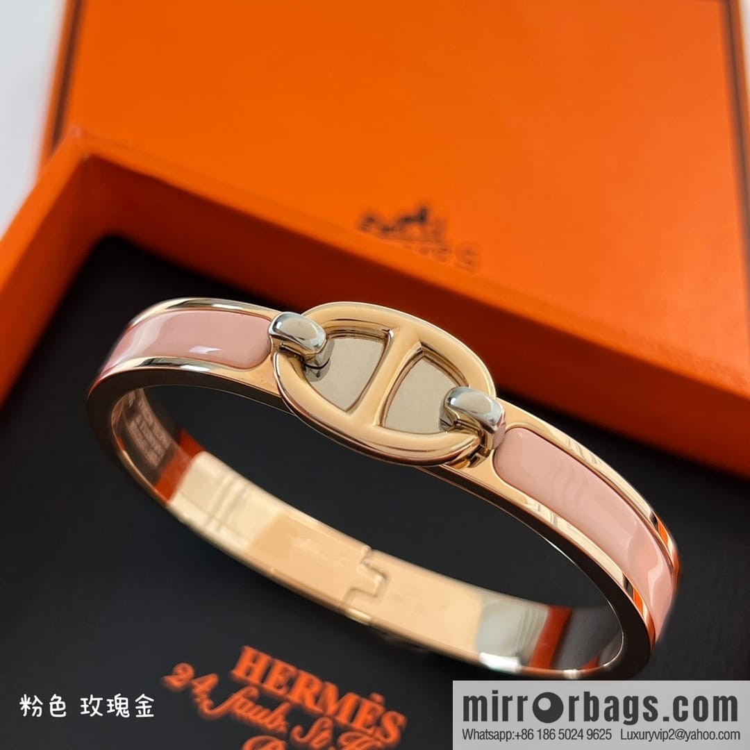 HERMES MINI CLIC CHAINE D'ANCRE BRACELET Pig Nose Bracelet Bracelet