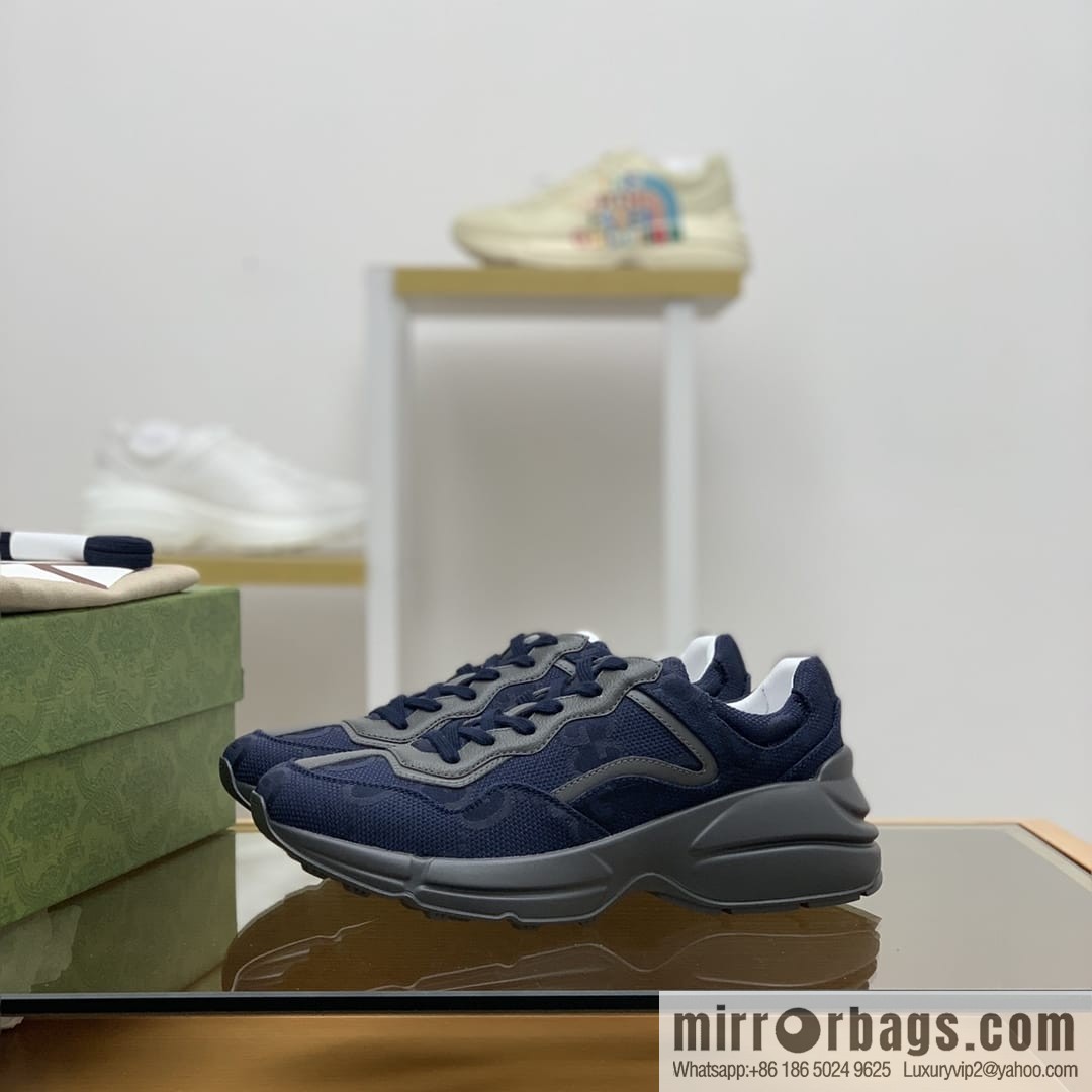 Gucci Gucci [G Home High Version] Unisex Vintage sneakers