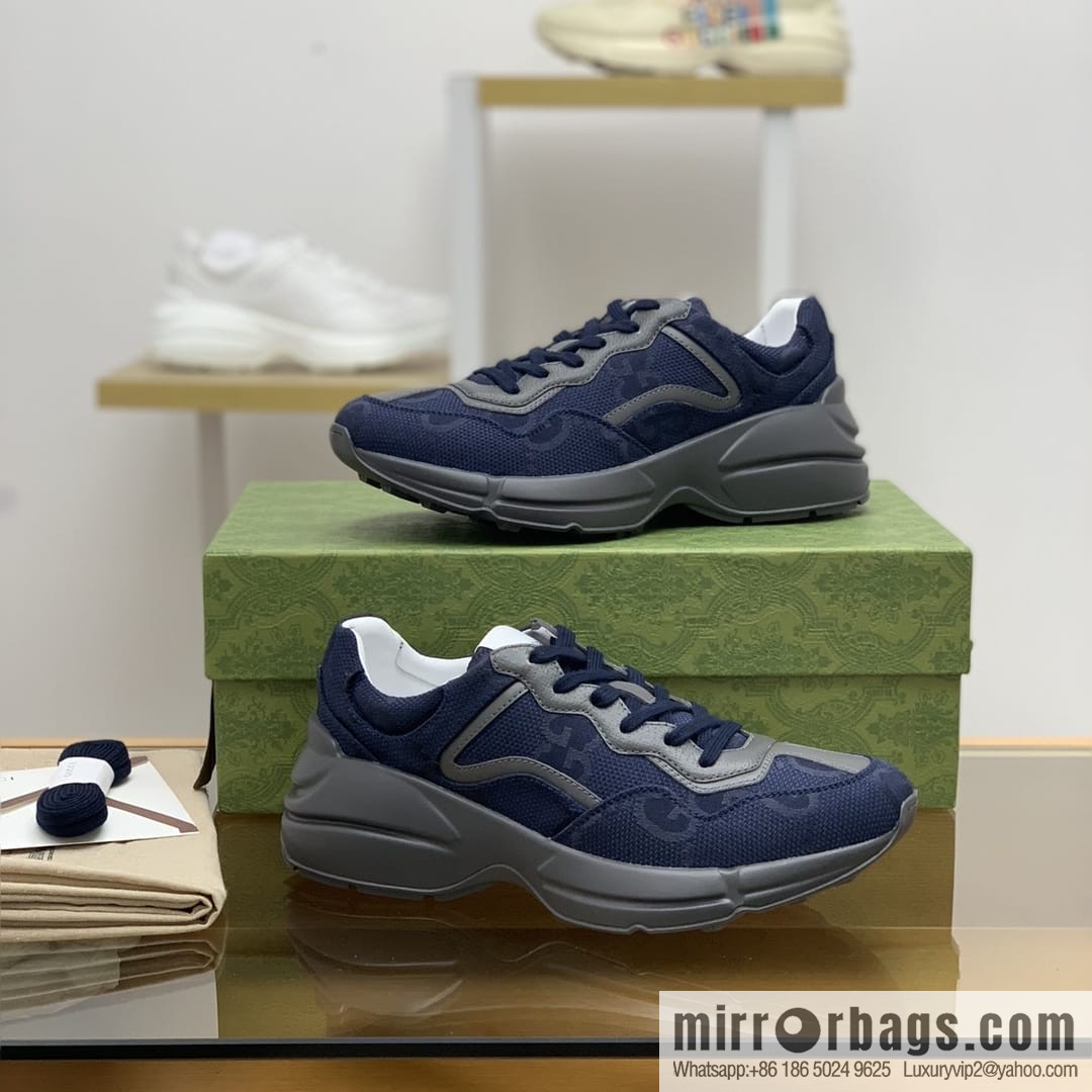 Gucci Gucci [G Home High Version] Unisex Vintage sneakers