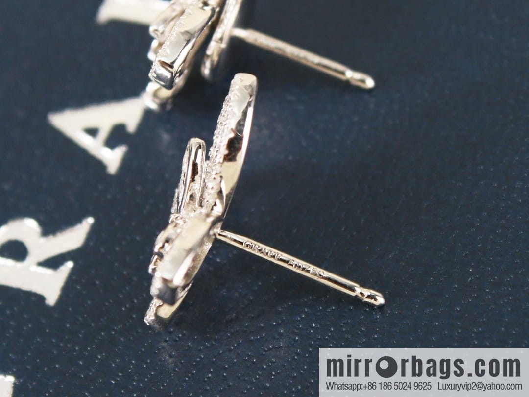 GRAFF butterfly phantom diamond stud earrings