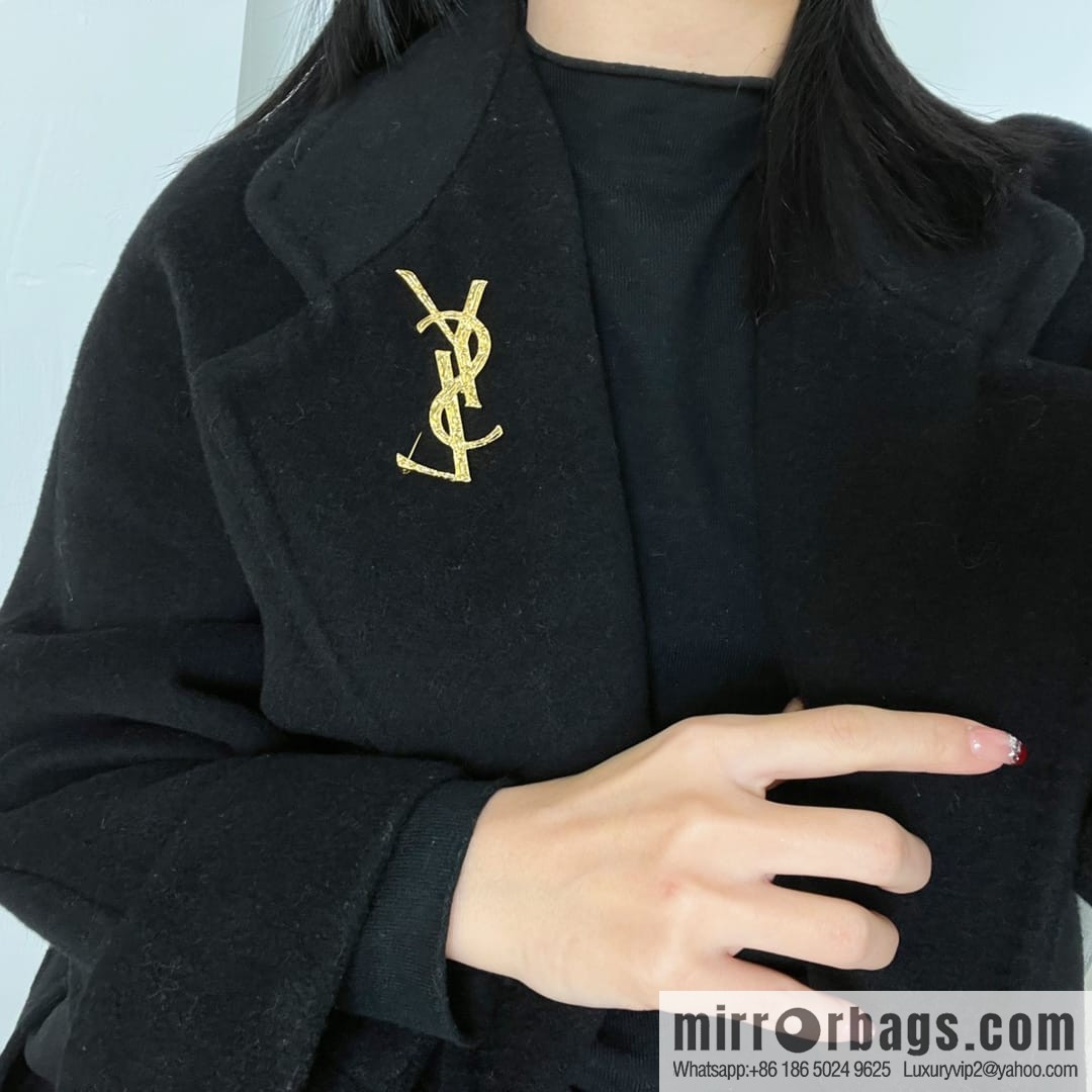 Saint Laurent YSL brooch