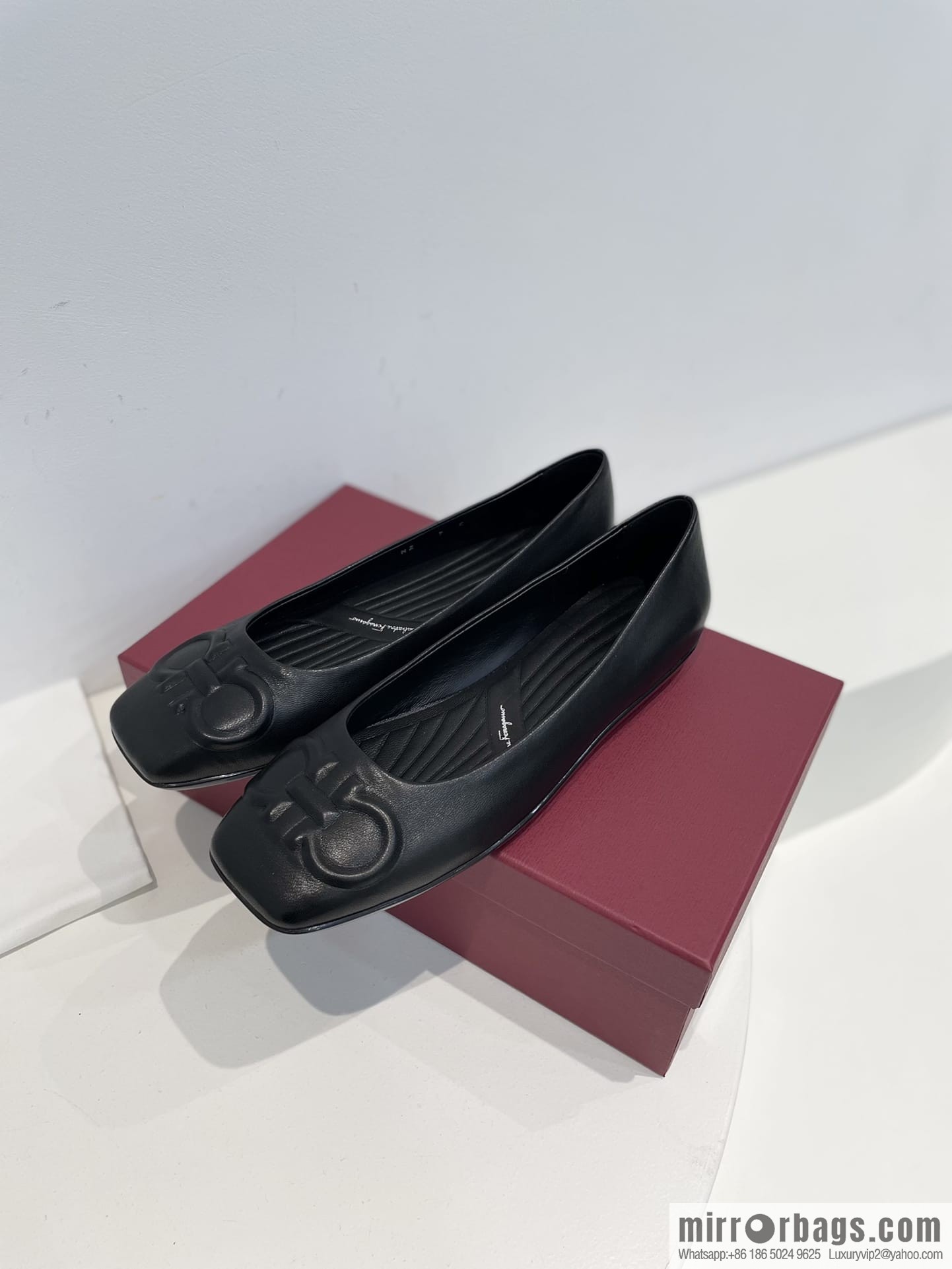 SF ✔️ 2022Salvatore Ferragamo ✔️ New! Ferragamo GANCINI Ballet flats