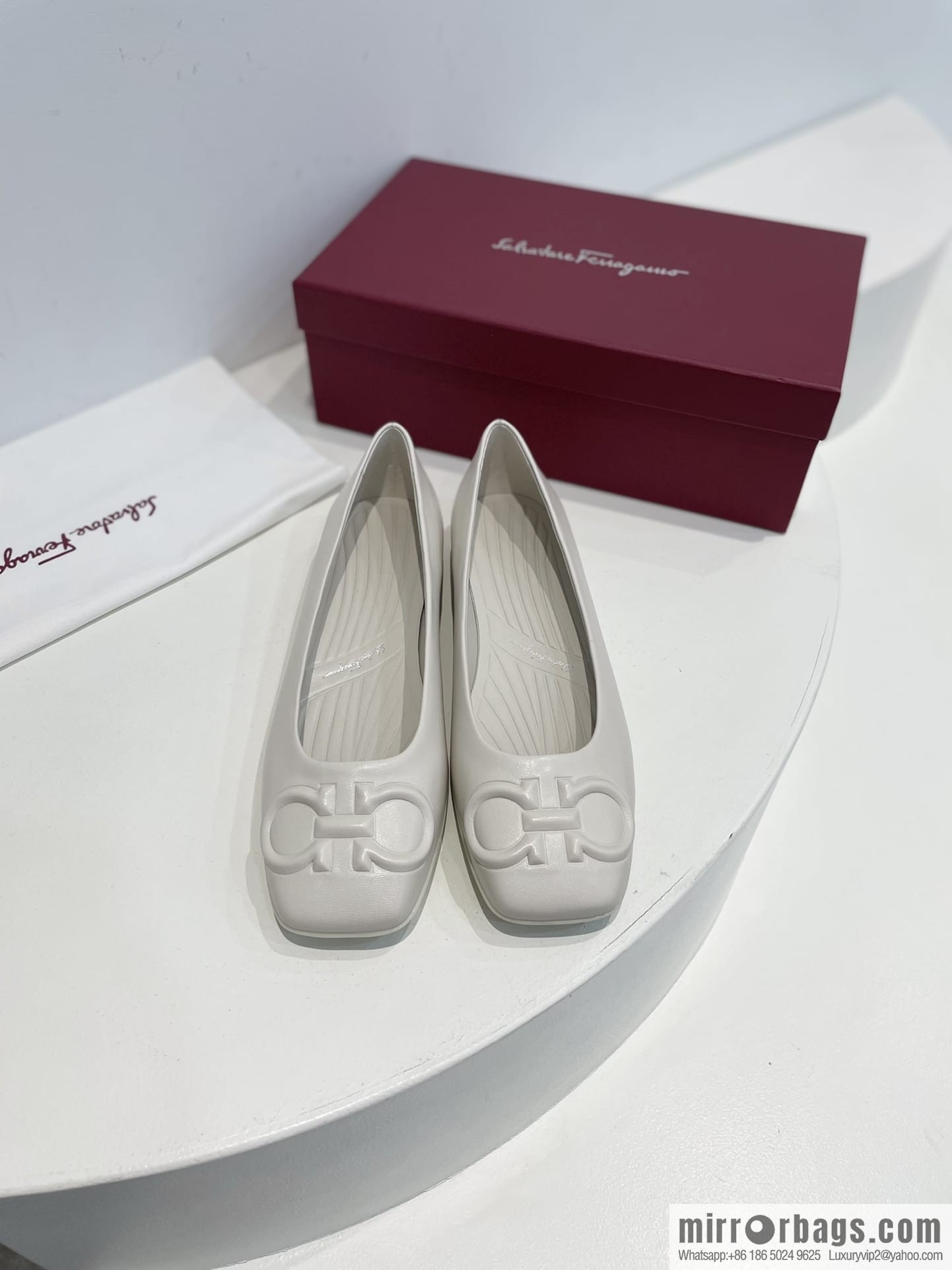 SF ✔️ 2022Salvatore Ferragamo ✔️ New! Ferragamo GANCINI Ballet flats