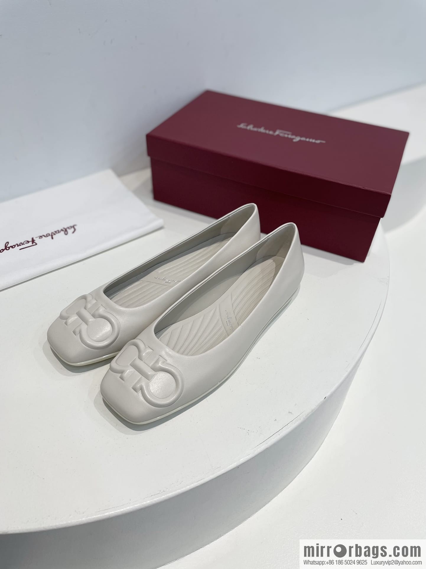 SF ✔️ 2022Salvatore Ferragamo ✔️ New! Ferragamo GANCINI Ballet flats