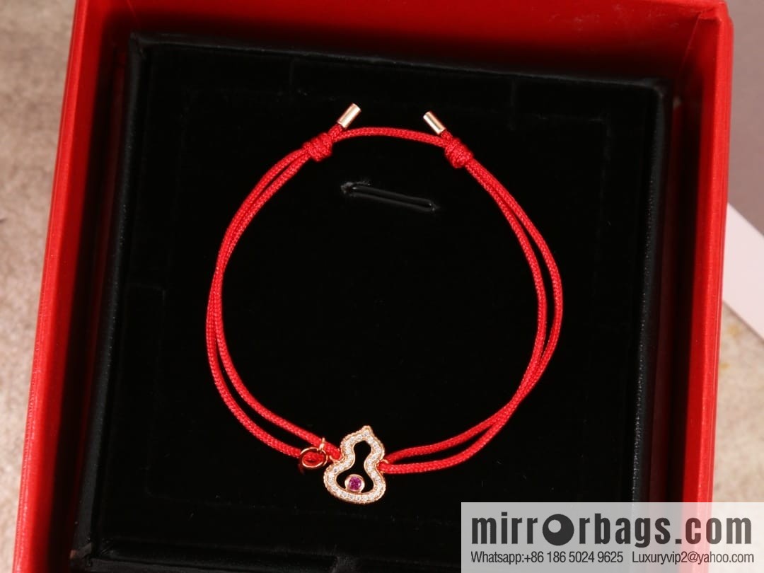 Qeelin unicorn, full diamond gourd red rope bracelet bracelet