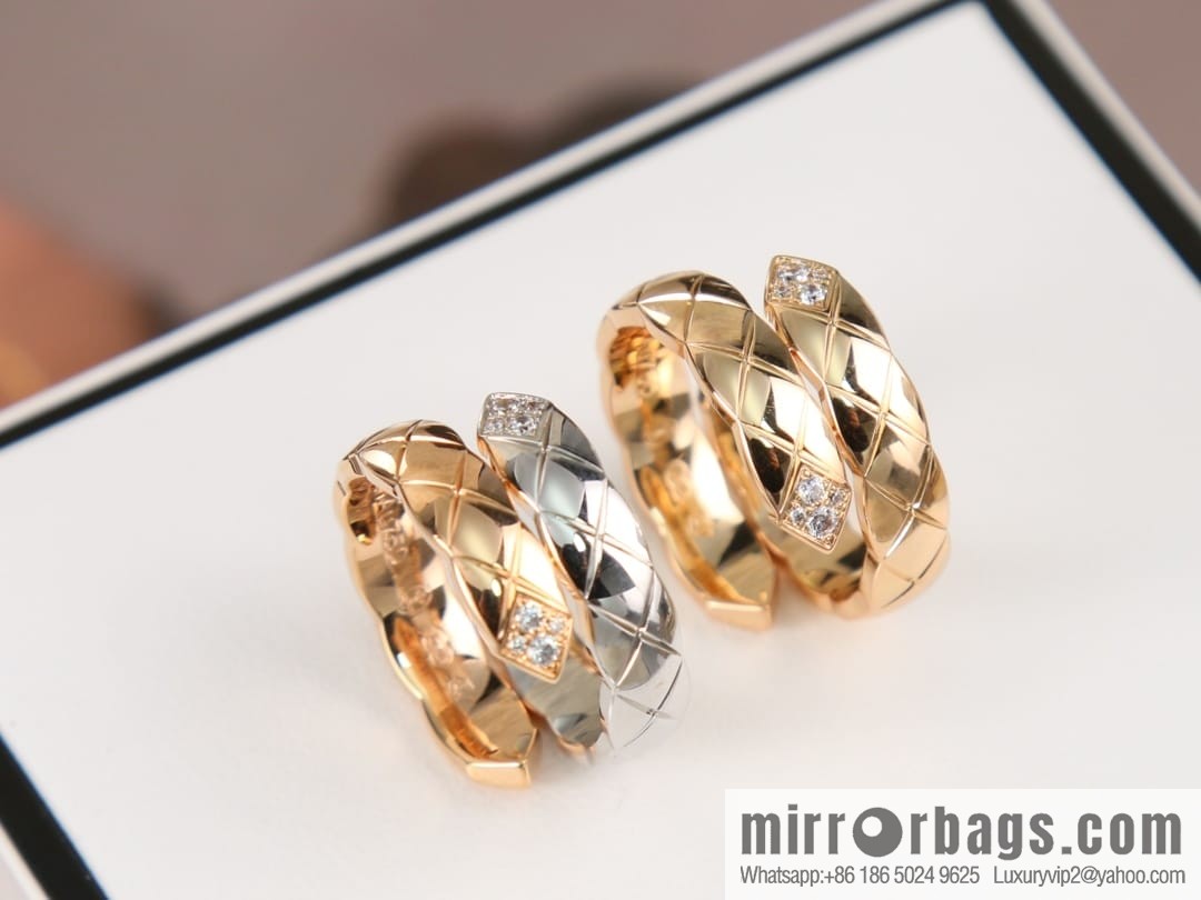 New ☑️ CHANEL Chanel coco crushing series rhombus ring
