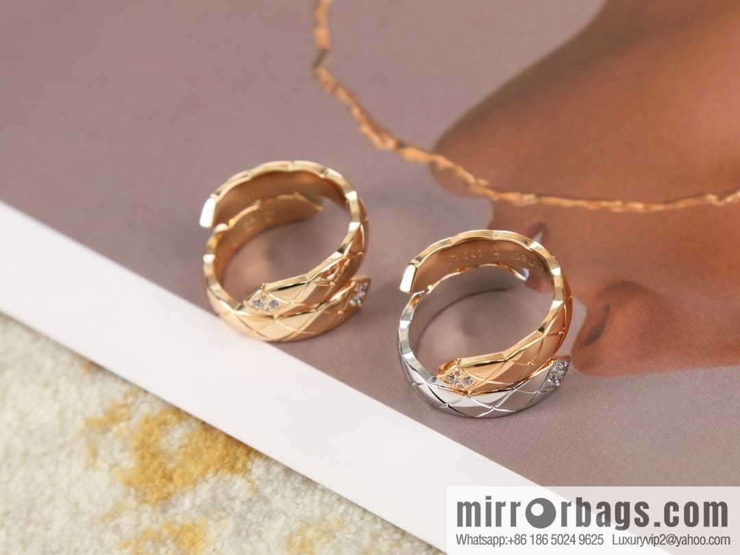 New ☑️ CHANEL Chanel coco crushing series rhombus ring