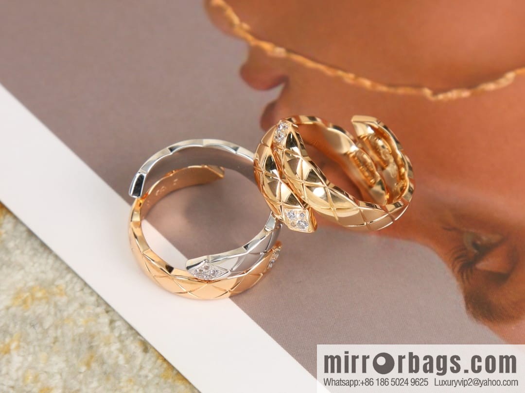New ☑️ CHANEL Chanel coco crushing series rhombus ring