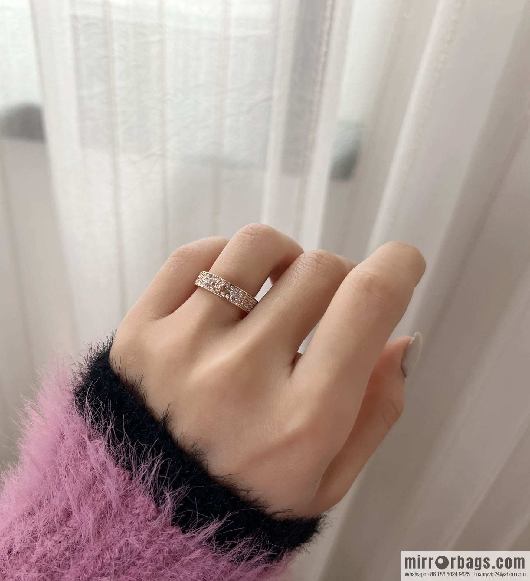 New ☑️ Hermès HERMES button ring