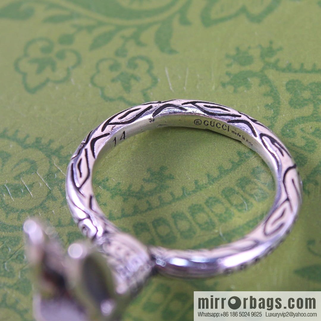 New Gucci gucci rabbit head ring
